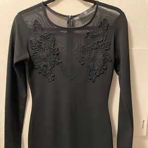 Missguided | Black Mini Dress | Size: 6